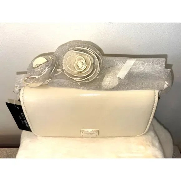 Kate Spade New York Crinkle Leather Shoulder Bag Crossbody  - NWT - Picture 4 of 14